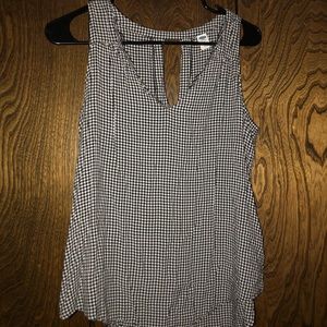 Gingham Tank Top